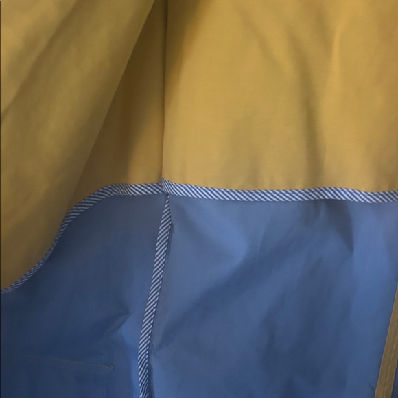 Isaac Mizrahi Yellow Trench Coat - Picture 6 of 9